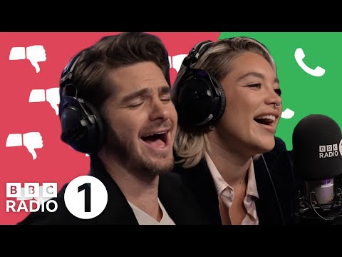 You HATE labradors?! Florence Pugh and Andrew Garfield play Unpopular Opinion