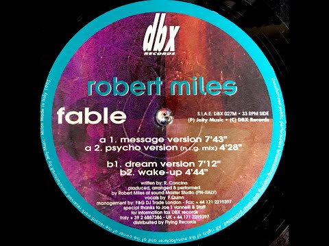 Robert Miles – Fable (Dream Version) (1996)