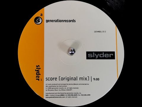 Slyder – Score (Original Mix) (2000)
