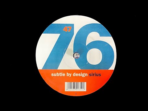 Subtle By Design – Sirius (DJ Tiësto Remix) (1999)