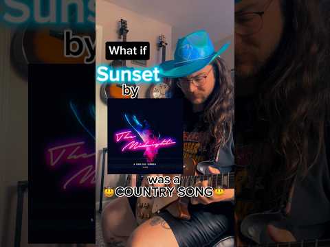 The Midnight but COWBOY 🤠💙🤠 #themidnight #coversong #synthwave #countrymusic