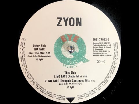 Zyon – No Fate (Struggle Continous Mix) (1991)