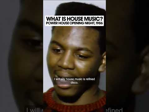 What is House Music? At the opening night of Frankie Knuckles’ club ‘The Power House’ in 1986 🔊