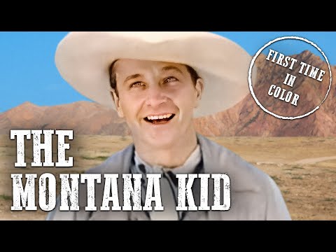 The Montana Kid | COLORIZED | Bill Cody