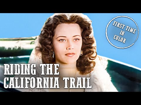 Riding the California Trail | The Cisco Kid | Colorized | Western
