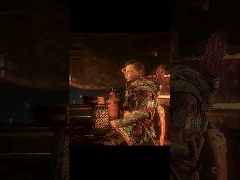 Kratos & Atreus Memorable Father Son Moment  #gow #godofwar #kratosgow #kratos #godofwarragnarok