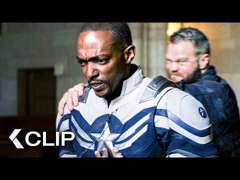 Cap Gets Attacked From Behind Scene – CAPTAIN AMERICA 4: BRAVE NEW WORLD (2025)