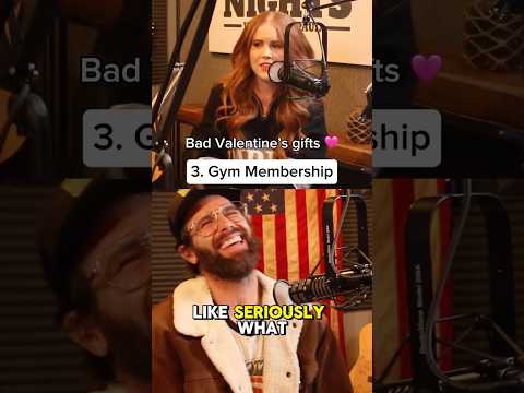 Bad answers only! Valentine’s gift ideas with @canaansmith