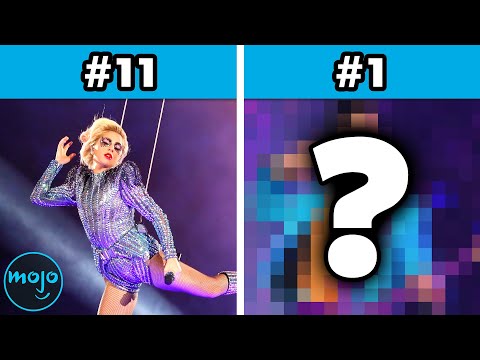 Every Super Bowl Halftime Shows Ranked