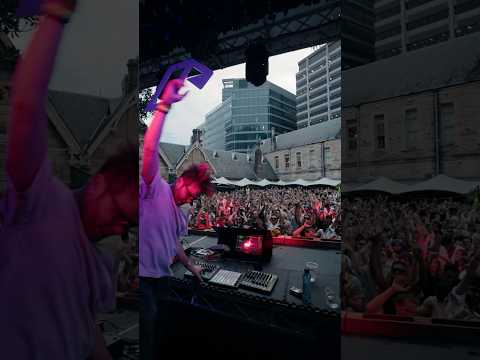 Amazing energy from @iamromaingarcia in Sydney 🐨❤️ #anjunadeep #shorts