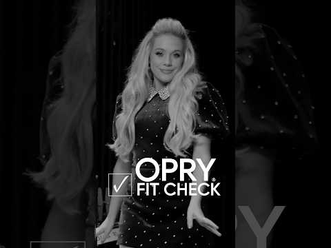 Blue IS your color, @meganmoroney! 💙 #opry #fitcheck #meganmoroney