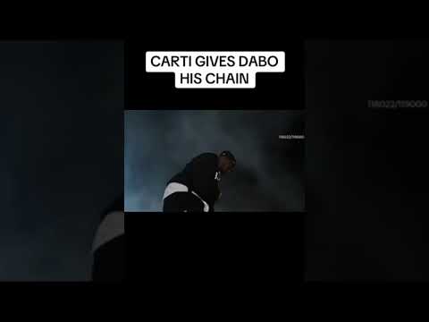 Playboi Carti gives Dabo his new chain 🔥