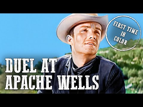 Duel at Apache Wells | COLORIZED | Classic Western
