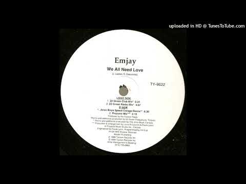 Emjay – We All Need Love (Jinxx Boys Speed Garage Remix)
