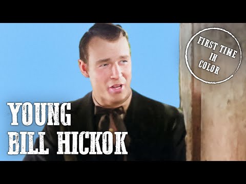 Young Bill Hickok | Roy Rogers | Colorized | Western
