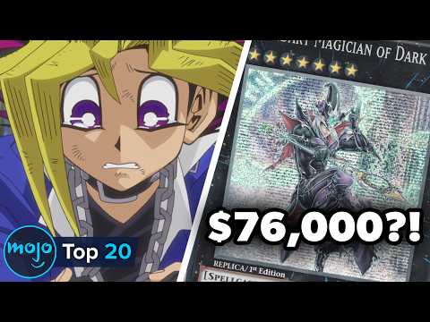 Top 20 Most Valuable Yu-Gi-Oh! Cards