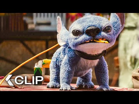 Stitch Pretends To Be A Dog Scene – LILO & STITCH (2025)