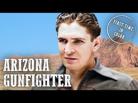 Arizona Gunfighter | Bob Steele | Colorized | Classic Western