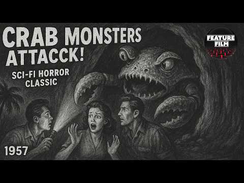 Attack of the Crab Monsters (1957) – Full Movie | Roger Corman | Classic Sci-Fi Horror