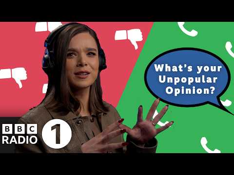 Hailee Steinfeld plays Unpopular Opinion “I’ll sit there with my eyes closed and fingers in my ears”