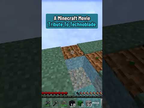 A Minecraft Movie’s Technoblade Tribute
