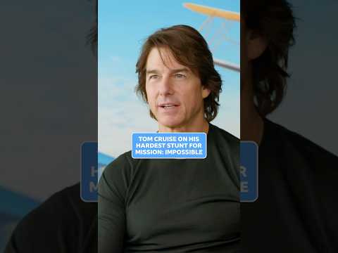 Tom Cruise had to fall sleep during the biplane stunt in Mission: Impossible – The Final Reckoning