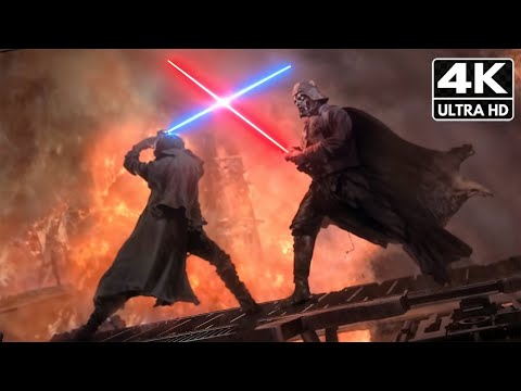 Darth Vader Destroys The Jedi and Second Sister Scene (4K ULTRA HD)