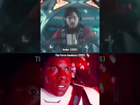 TIE Fighter Theft Scene: Andor vs Force Awakens
