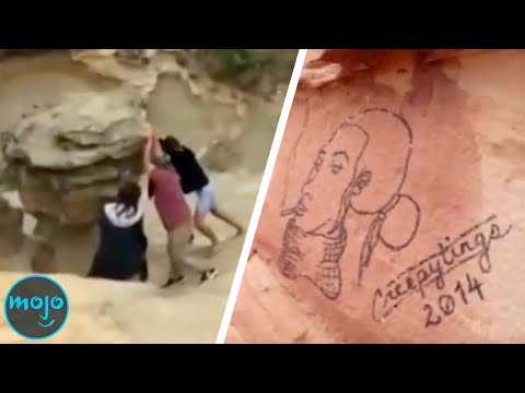 20 Tourist Attractions RUINED by Morons