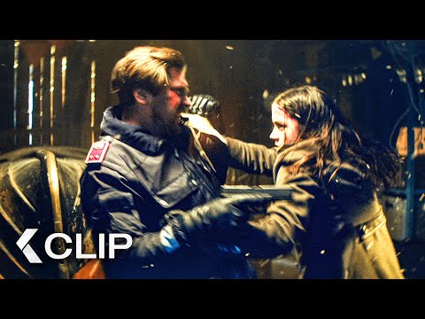 Ana de Armas FIGHTS Russian Soldiers With Ice-Skate Scene – JOHN WICK: Ballerina (2025)