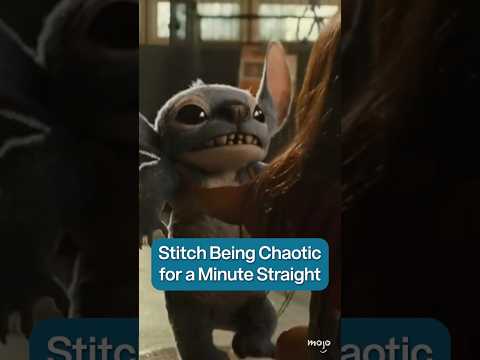 Stitch Being Chaotic for a Minute Straight