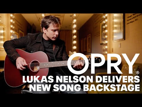 Lukas Nelson Performs New Song Off Debut Solo Album