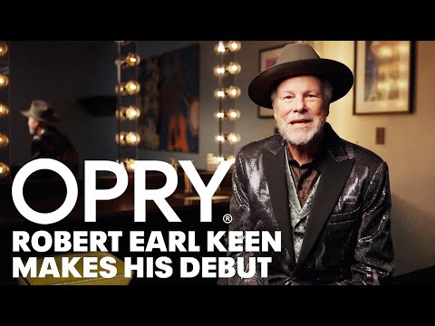 Robert Earl Keen Makes His Debut!