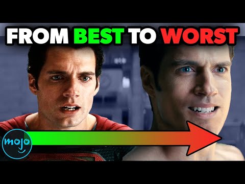 Every Superman Movie But They Get Less Super As The Video Goes On