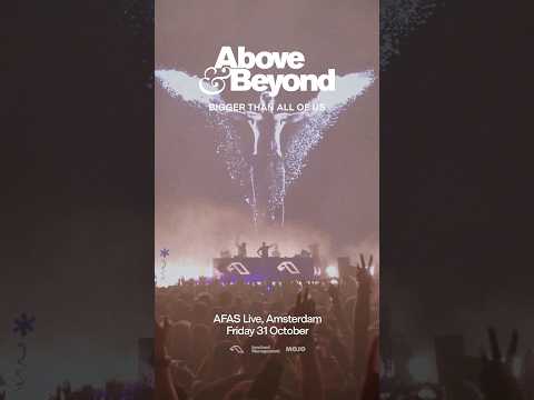 Amsterdam, we can’t wait to return on 31st October. We’ll see you at AFAS Live.