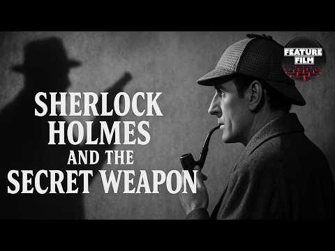 Sherlock Holmes and the Secret Weapon (1943) – Basil Rathbone Classic Mystery | Full Movie for free