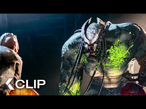 Warrior vs. Predator Fight Scene – PREDATOR: KILLER OF KILLERS (2025)