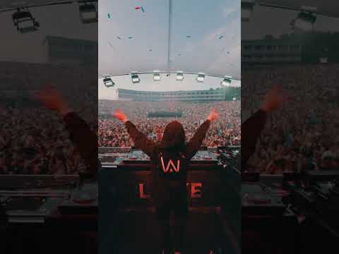 A moment to cherish forever. Alan Walker premiered his Tomorrowland-made track ‘Heartbreak Melody’