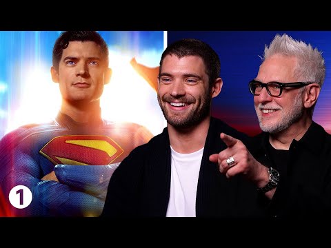 Superman’s David Corenswet and James Gunn on being a nerd and getting hung by your underwear