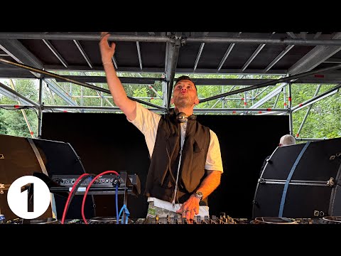 Danny Howard DJ’s at the Forbidden Forest festival for BBC RADIO 1