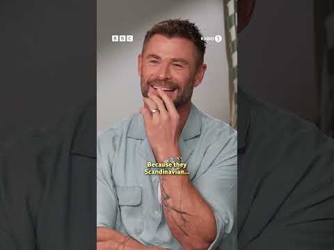 a few dad jokes and we’ve got a little bromance 😭 @ChrisHemsworth #dadjokes #chrishemsworth