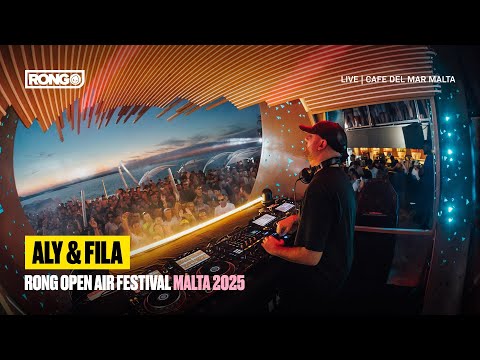 Aly & Fila | LIVE at Rong Open Air Festival Malta 2025 | Cafe Del Mar