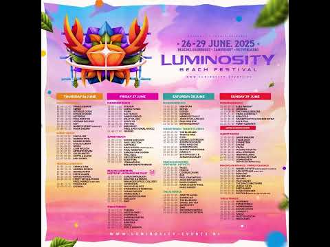 Billy Gillies @ Luminosity Beach Festival 2025