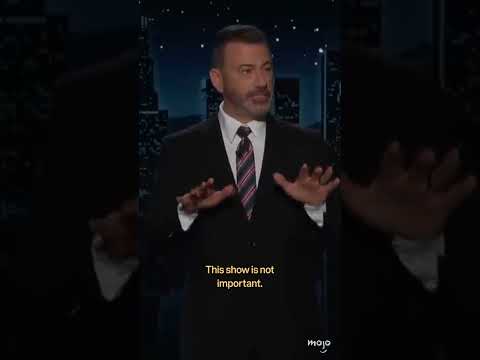 Jimmy Kimmel’s Return Monologue