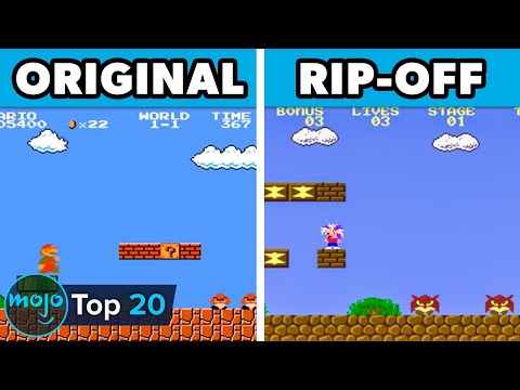 Top 20 Blatant Rip Off Video Games
