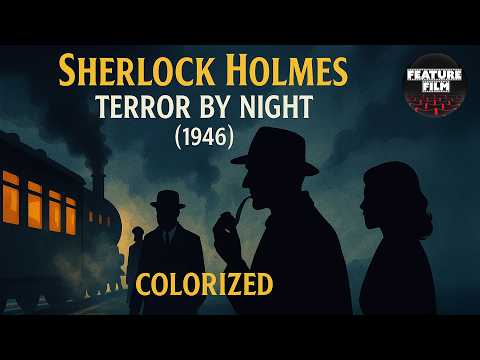 Sherlock Holmes: Terror by Night (1946) | Colorized Mystery with Basil Rathbone