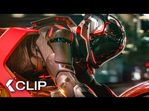 First Lightcycle Ride Scene – TRON 3: ARES (2025)