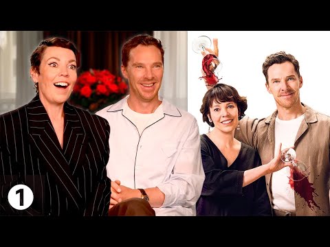 Olivia Colman, Benedict Cumberbatch & the Roses cast on movie tropes & best laughs “What a ‘mare!”