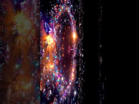 This view of burning man looks like a galaxy 💫