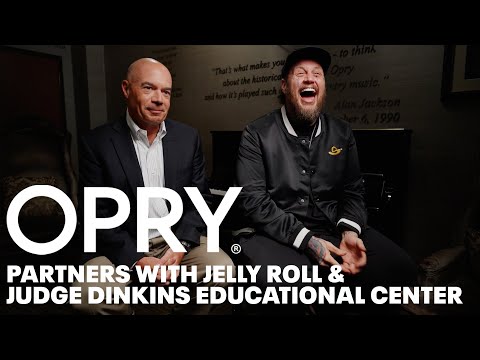 Opry Partners with Jelly Roll and Judge Dinkins Educational Center | Sept 22nd at the Opry
